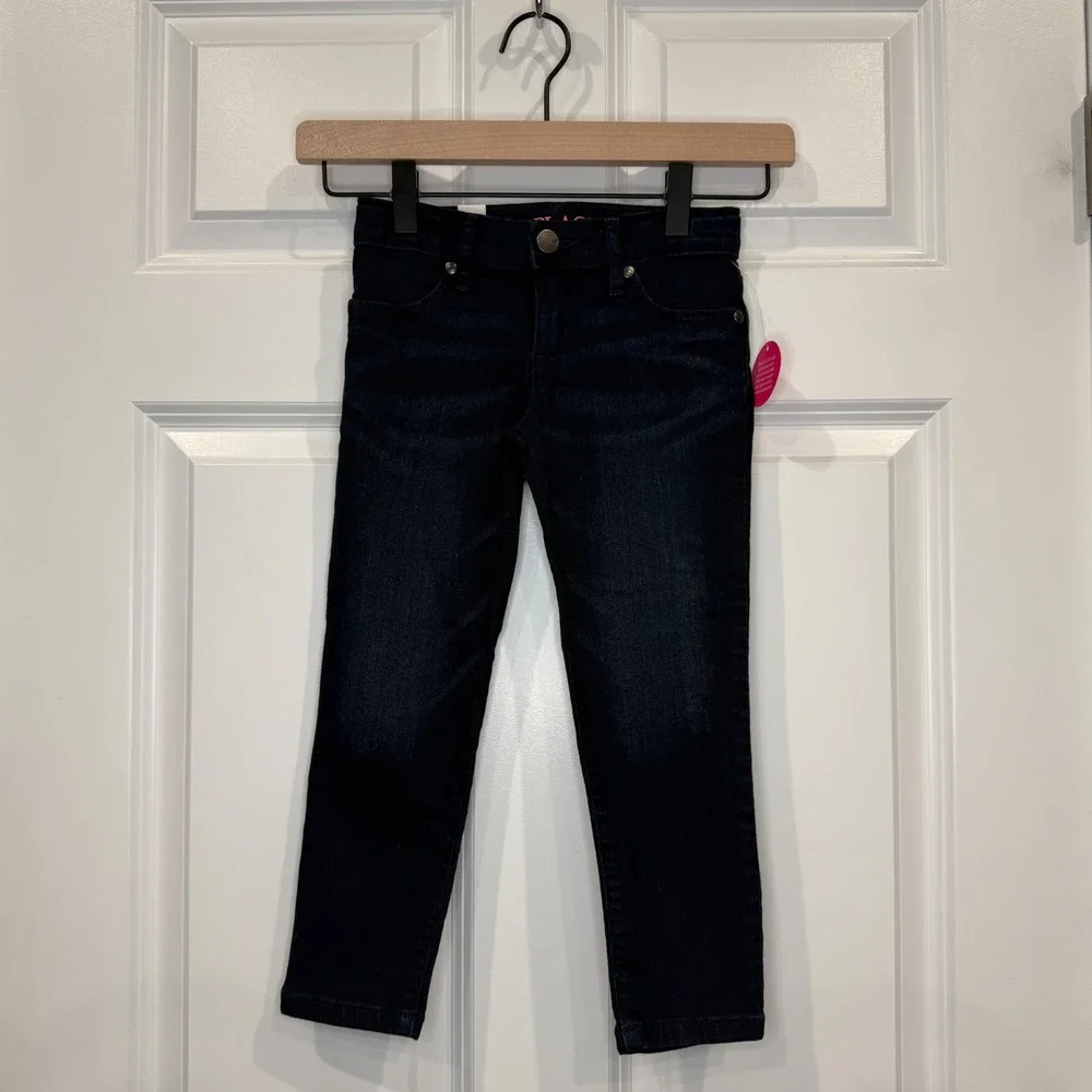 The Childrens Place Dark Wash Skinny‎ Jeans Kids Size 5